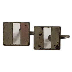 Boucles d'oreilles, Sweetheart, US Navy, Lieutenant, Sterling