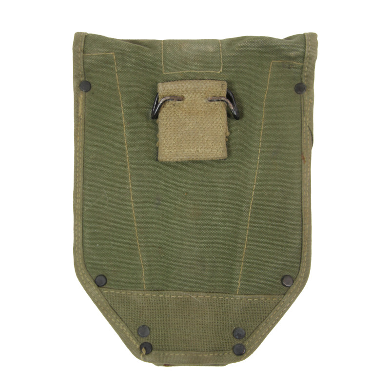 Pelle pliante M-1943, WOOD 1944, avec étui 1er type, OD 7, SHAPIRO BROS. CO. 1943