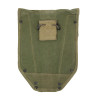 Shovel, Folding, M1943, WOOD 1944, with 1st Type Carrier, OD 7, SHAPIRO BROS. CO. 1943