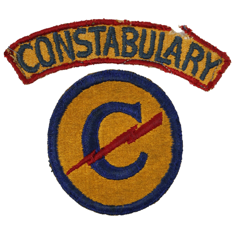 Patch, US Constabulary, With Tab