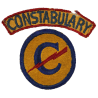 Patch, US Constabulary, With Tab