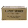 Carton, LUCKY STRIKE, Cigarettes, For use in U.S. Army K-Rations only