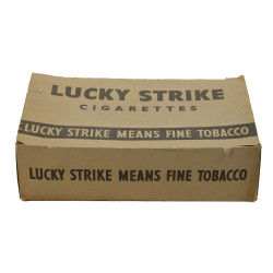 Carton, LUCKY STRIKE, Cigarettes, For use in U.S. Army K-Rations only