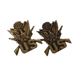Boucles d'oreilles, Sweetheart, US Army, infanterie