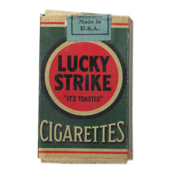 Paquet de cigarettes, LUCKY STRIKE, vert, plein