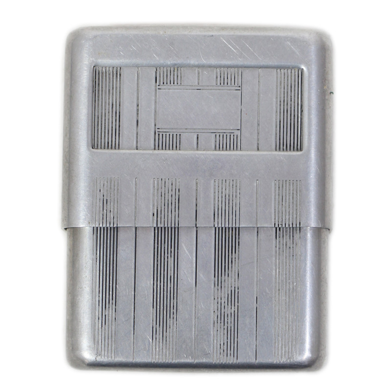 Boîtier étanche pour paquet de cigarettes, aluminium, PARK SHERMAN CO.
