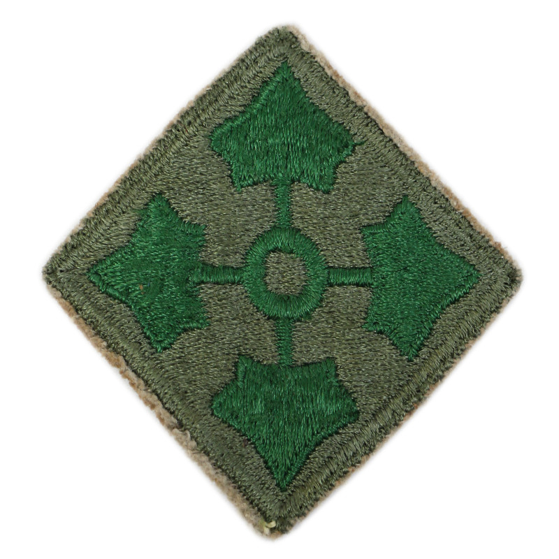 Insignia, Sleeve, Shoulder, 4th Infantry Division