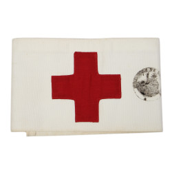 Armband, Medical, US Army, Markings, Geneva Convention and French War Ministry