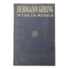 Book, Historical, Hermann Göring, Werk en Mensch, Dutch Version, 1943, Signed