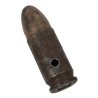 Cartridge, Pistol, German, 9mm, Steel, 1941 - 1944