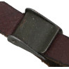 Chinstrap, Leather, for M1 Helmet, OD Buckles