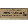 Box, Cartridge, Caliber .30 M1, WESTERN CARTRIDGE COMPANY