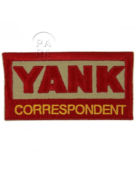 Yank Correspondent insignia