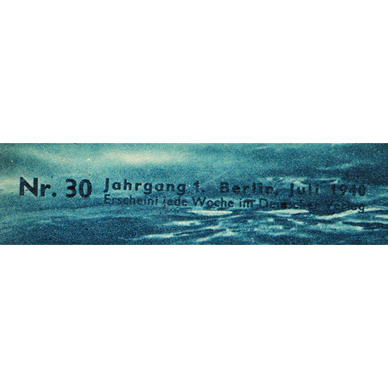Magazine, Erika, No. 30, July 1940, Gebirgsjäger, Narvik
