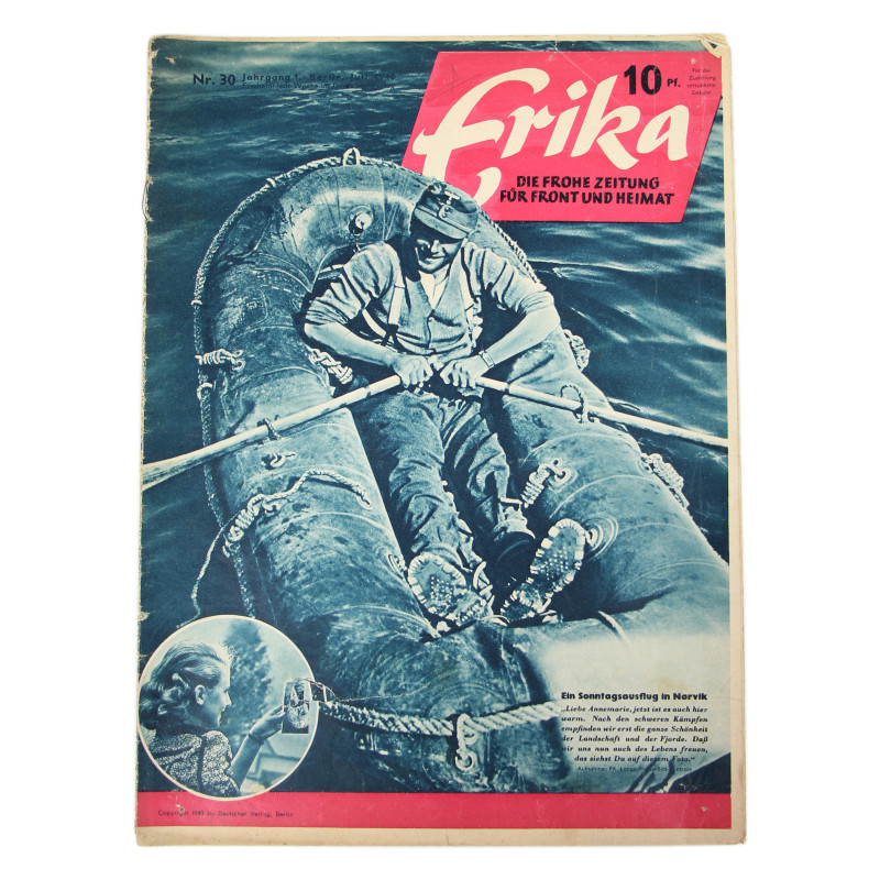 Magazine, Erika, No. 30, July 1940, Gebirgsjäger, Narvik