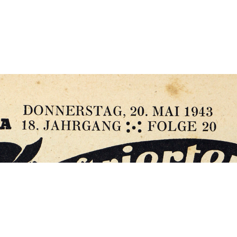 Magazine, Illustrierter Beobachter, 20 mai 1943