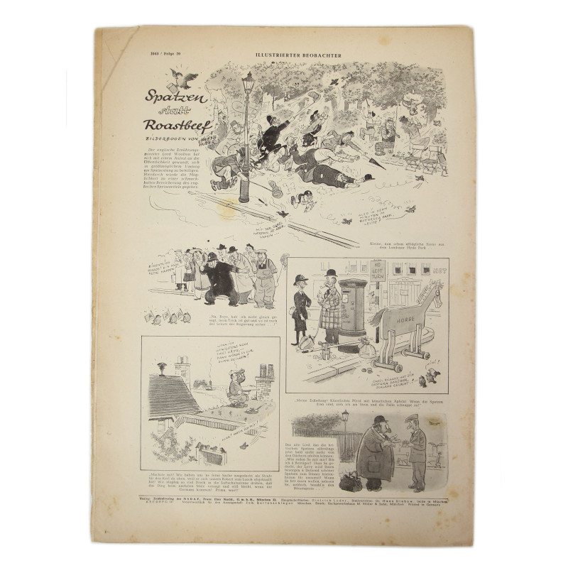 Magazine, Illustrierter Beobachter, May 20, 1943