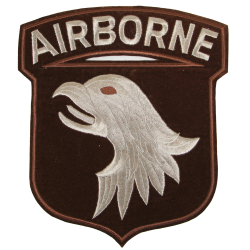 Insignia, 101st Airborne Division, Large Size, 9 in.