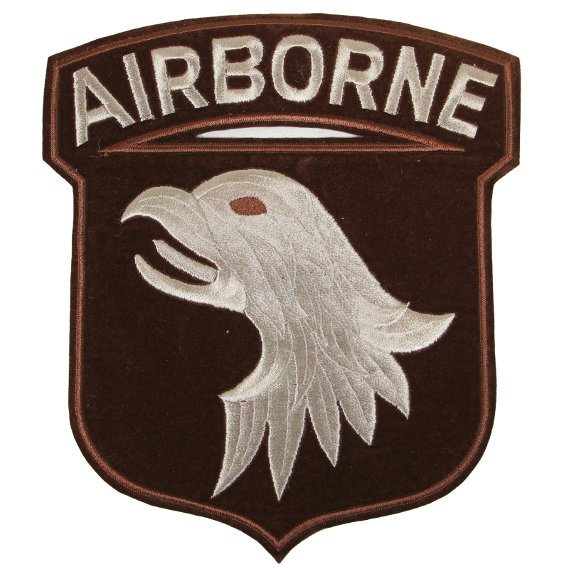 Insigne, 101st Airborne Division, grand format, 23 cm