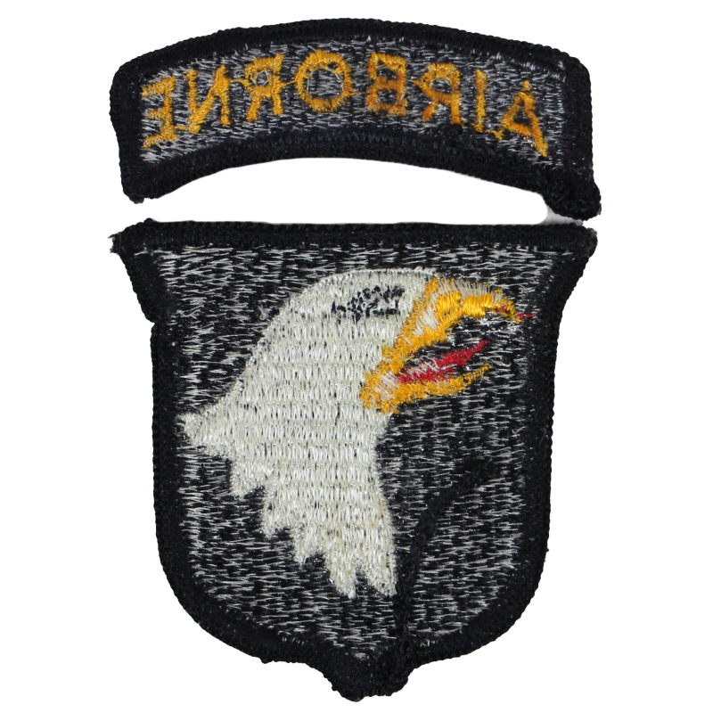 Insignia, 101st Airborne Division, Merrowed edge