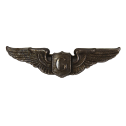 Brevet de pilote de planeur USAAF, 3-inch, British-Made