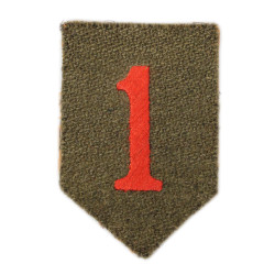 Insignia, Sleeve, Shoulder, 1st Infantry Division, Early Production