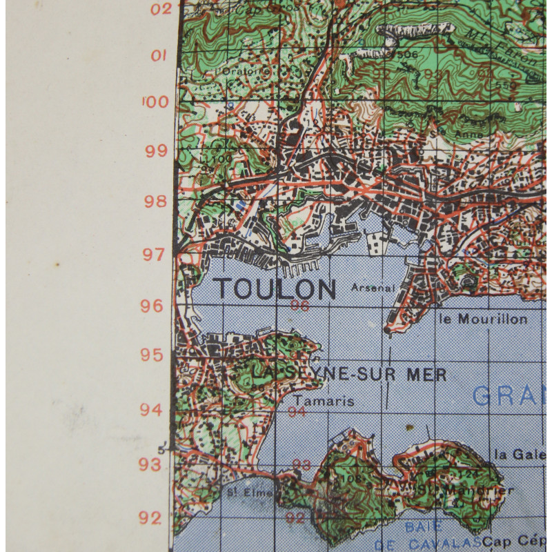 Porte-cartes M-1938, Lt. Paul Trenque, 1ère DFL, Provence & Alsace, 1944