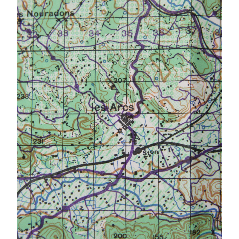 Porte-cartes M-1938, Lt. Paul Trenque, 1ère DFL, Provence & Alsace, 1944