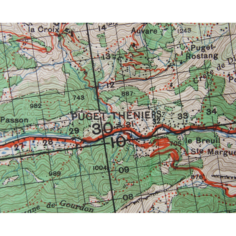 Porte-cartes M-1938, Lt. Paul Trenque, 1ère DFL, Provence & Alsace, 1944