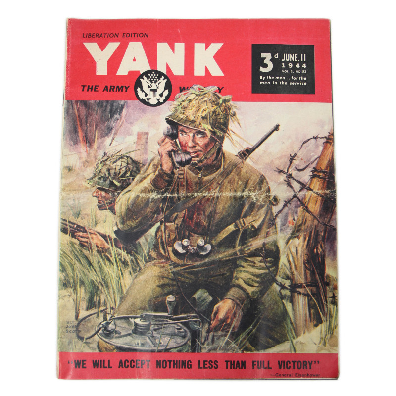 Magazine, YANK, Liberation Edition, June 11, 1944