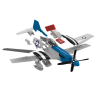 Model, Airfix Quickbuilding, D-Day P-51D Mustang