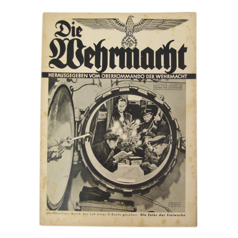 Magazine, Die Wehrmacht, 20 décembre 1939, U-Boot