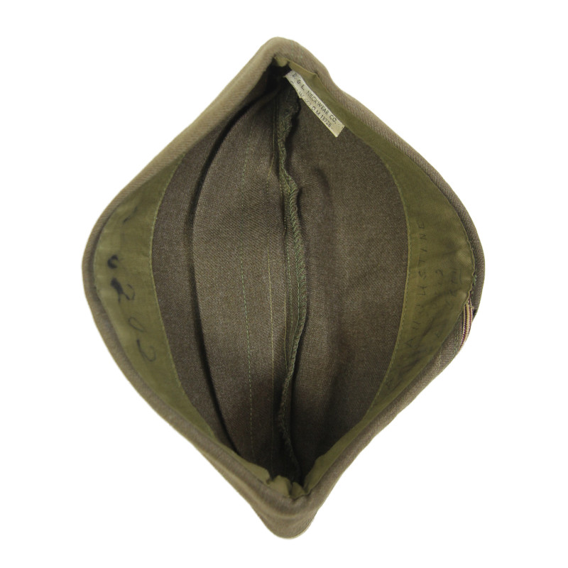 Calot troupe, Medical Department, taille 57, 1941, nominatif