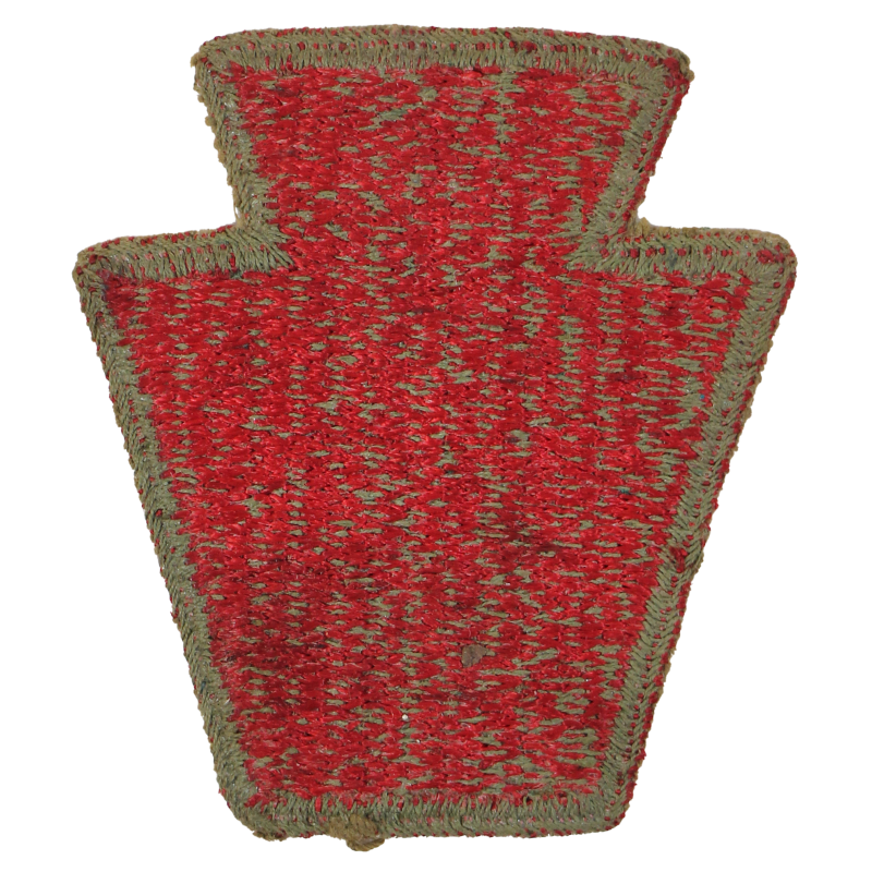 Insigne, 28th Infantry Division, dos vert, 1943