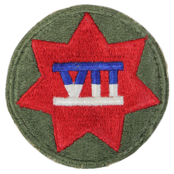 Patch, VII Corps, US Army, Utah Beach, Ardennes