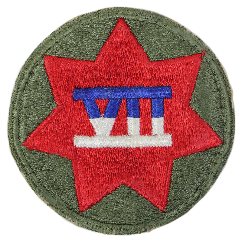Patch, VII Corps, US Army, Utah Beach, Ardennes