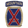 Insigne, 10th Mountain Division, Italie