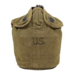 Canteen, US Army, Complete, with Cover, British-Made, 1943