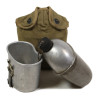 Canteen, US Army, Complete, with Cover, British-Made, 1943