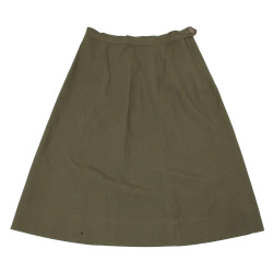 Skirt, Dark OD, Officer, WAC & Nurse, Size 16S, Named