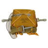 Parachute M-390-A pour radio BC-778, "Gibson Girl", SCR-578-B, USAAF, 1944