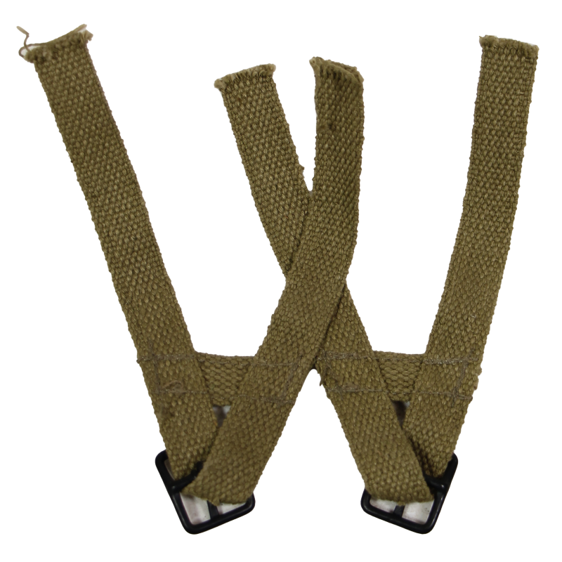 Sangles en V "A-Yokes" pour sous-casque de parachutiste, Inland, Made in USA