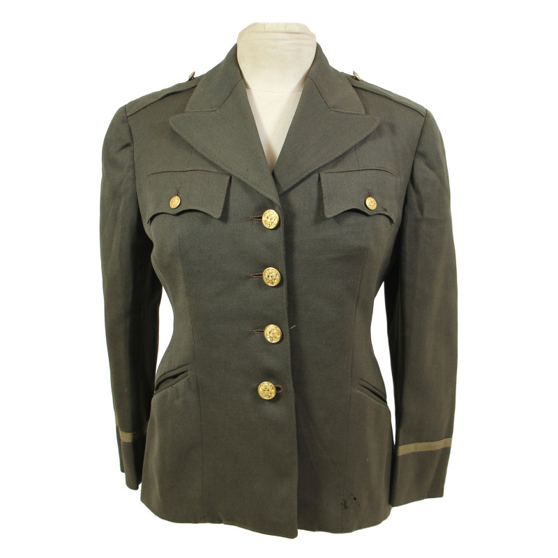 Jacket, Officer's, WAC & Nurse, 1943, Named