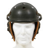 Helmet, Tank, US Army, WILSON ATH. GOODS MFG. CO., Size 7