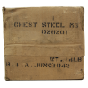 Chest, Steel, M6, Machine gun, cal .30, June 1942