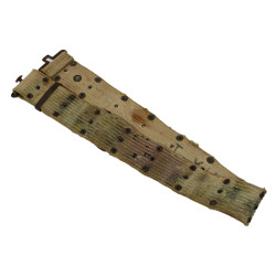 Ceinturon M-1936, USMC, camouflé, Cpl. Ted Milo, 2nd Tank Bn., 2nd Marine Division, Saipan & Tinian