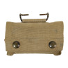 Pouch, First-Aid, M-1910, J.Q.M.D. 1942, with First-Aid Packet, Carlisle