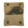 Pochette à pansement M-1910, J.Q.M.D. 1942, avec pansement Carlisle