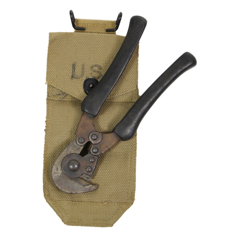 Pince coupante, M-1938, US Army, HKP 1944, avec étui, British-Made, M.W. & S. Ltd. 1945