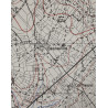 Map, Allied, SAINT-SAUVEUR-LE-VICOMTE, Normandy, 1943